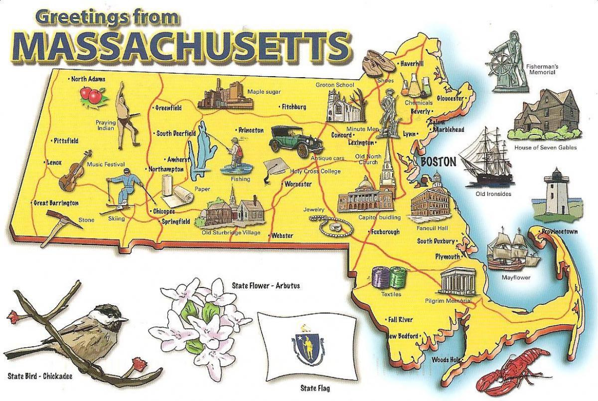 New England suomi kartta