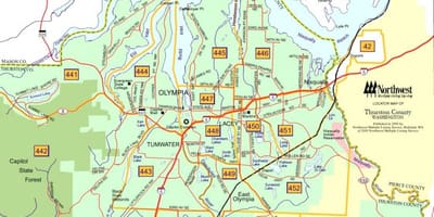 Kartta Boston county
